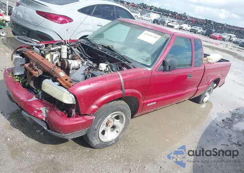 2003 Chevrolet S-10 Ls from USA, damaged, VIN 1GCCS19X438162636